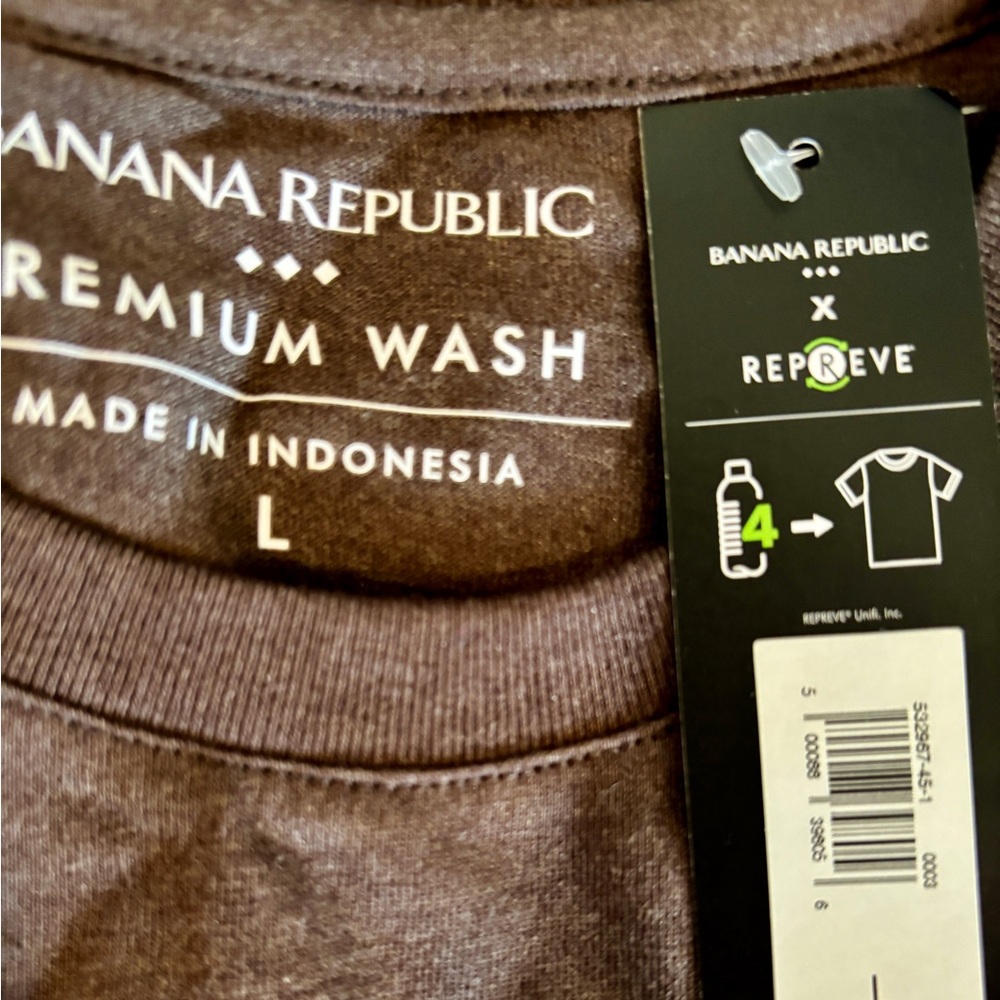 Men’s banana republic brown tee